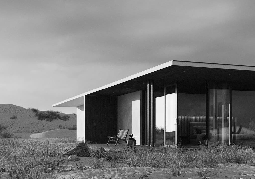 Desert Oasis architectural exterior
